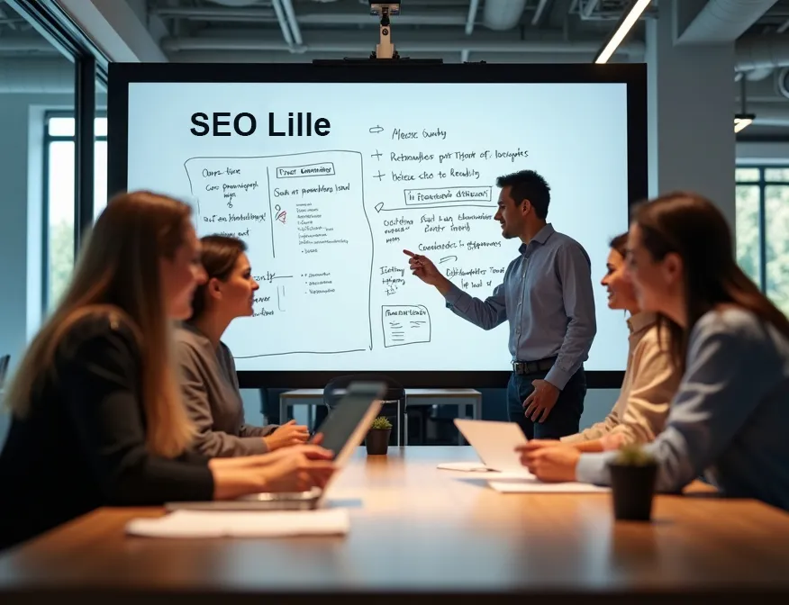 Equipe d'agence SEO